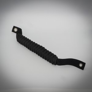 Ford Bronco Grab Handle Set - Paracord Design - Set of 2 - Black Ford Bronco Grab Handle Set - Paracord Design - Set of 2 - Black